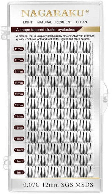 Pestaña efecto espiga