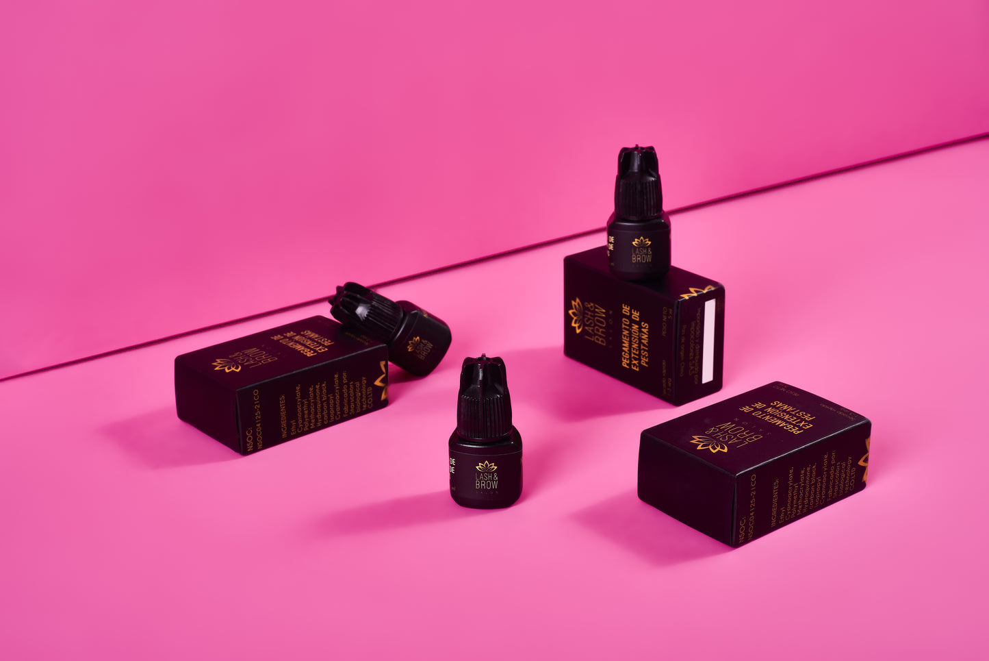 Adhesivo para extensiones Lash & Brow